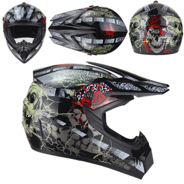Dirt Bike Helmet Motorcycle ATV Racing Off-Road Helmet - Image 7