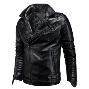 Men's Classic Moto Leather Jacket
