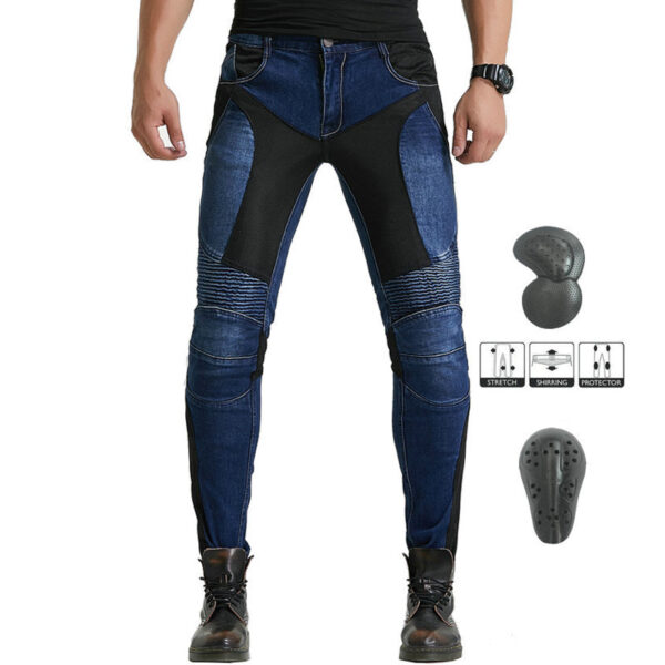 Furious 114 Summer Riding Jeans With Protection Gear - Image 2