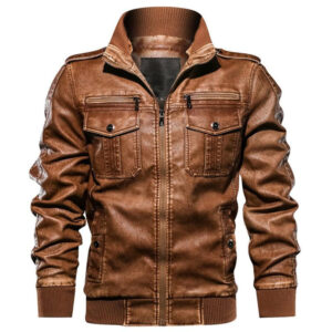 Vintage Moto Leather Jacket