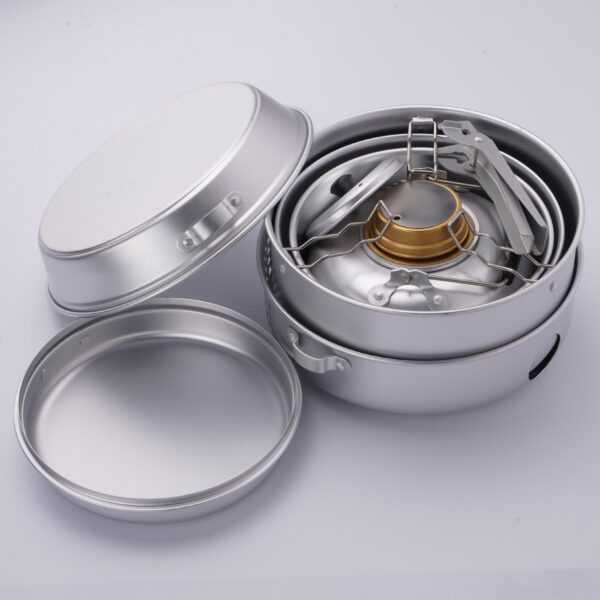 Portable Camping Cooking Boil Water Set - Image 9