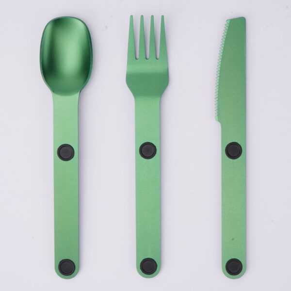 Magnetic Portable Camping Cutlery Set - Image 7