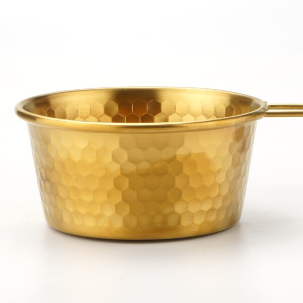 Folding Wire Handle Outdoor Camping Bowl - Image 3