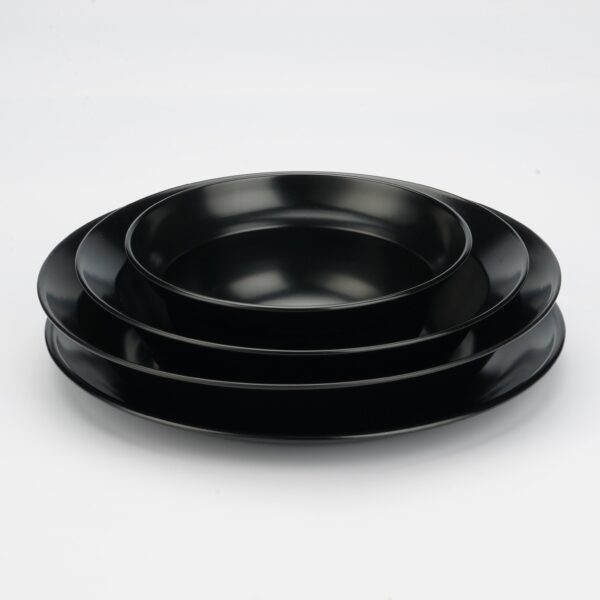 4-Piece Outdoor Stainless Steel Plates - Image 6