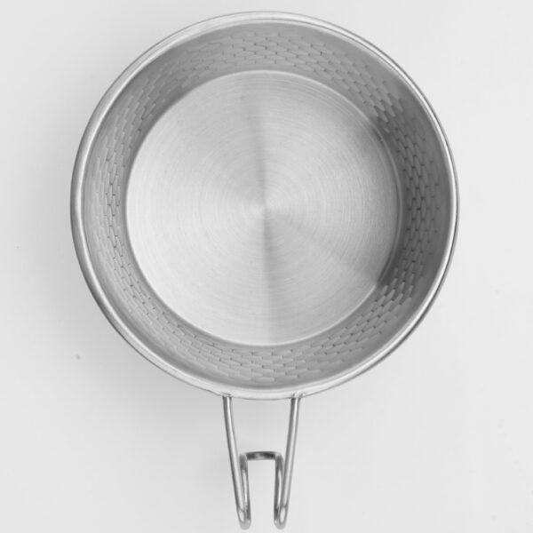 Folding Wire Handle Outdoor Camping Bowl - Image 9