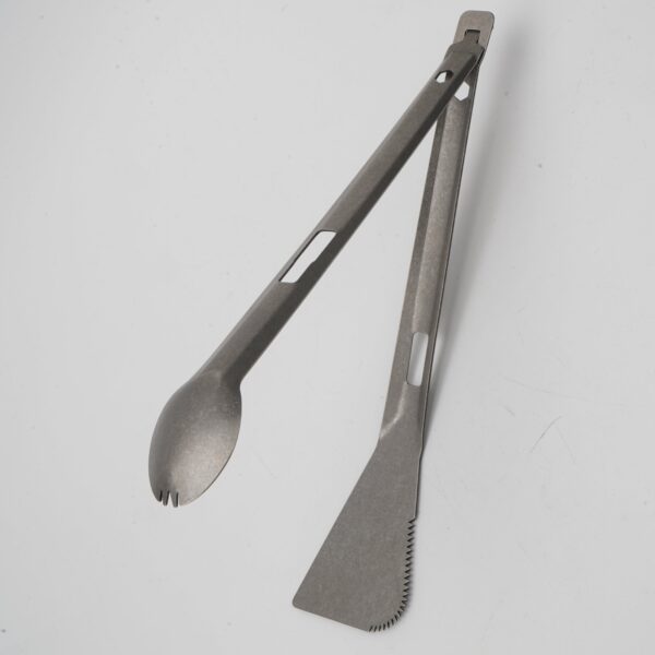 Titanium Vintage Portable Camping Cutlery Set - Image 2