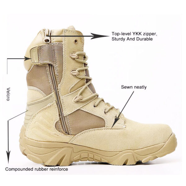 Men's Delta Tactical Boots Light Duty Military Boots - Image 4