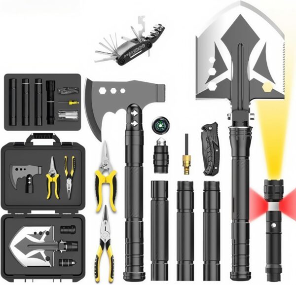 Survival Shovel Survival Axe Set