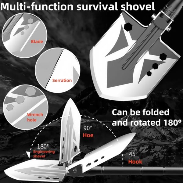 Survival Shovel Survival Axe Set - Image 4