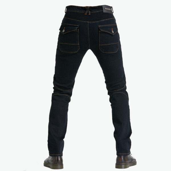 Motorcycle Riding PK718 Jeans With Protection Gear -Black - Image 7