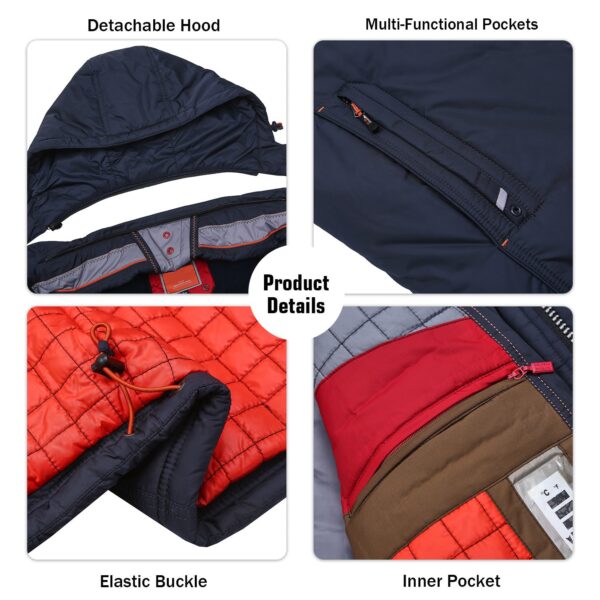 Weatherproof Zip Up Outdoor Parka - Image 4