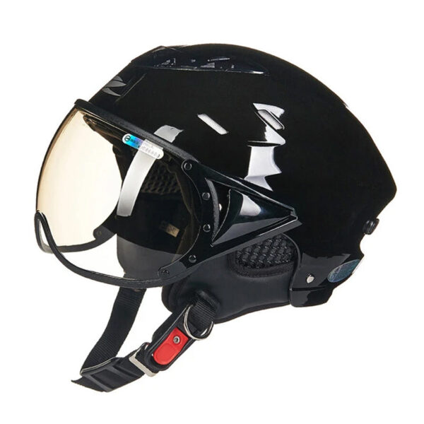 Half Open Face Helmet with Sun Visor - Image 3