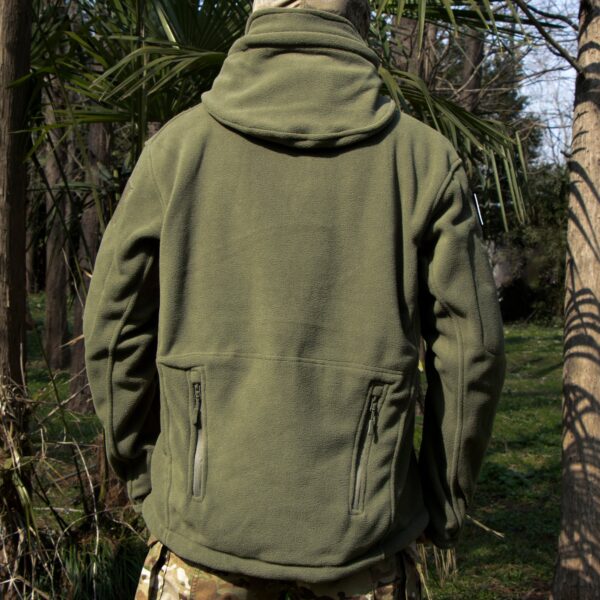 Archon Warm Fleece Hooded Tactical Military Jacket Coat - Image 6