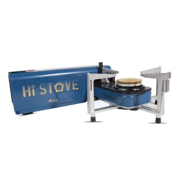 Frosted Blue Portable Butane Gas Stove - Image 2