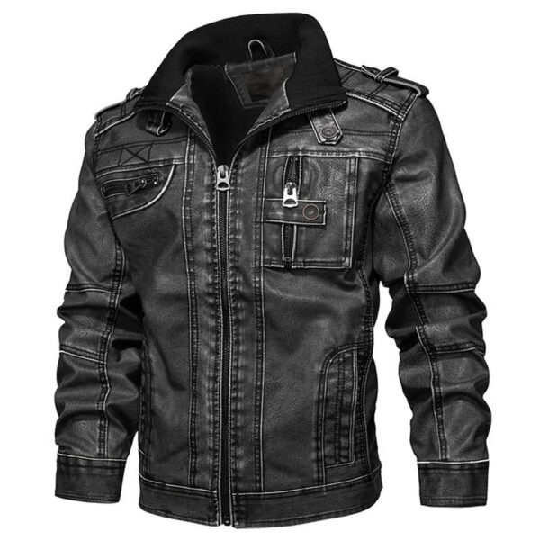 Motock Biker Leather Jacket