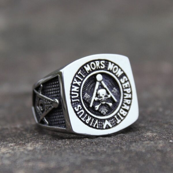 Masonic Skull Ring
