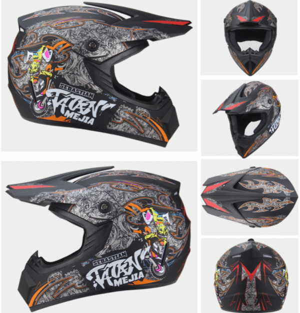 Off-Road Motorcycle Helmet Motocross ATV Dirt Bike Racing Helmet - Image 3