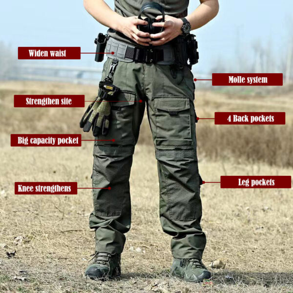 Archon Intruder Waterproof Combat Rip-Stop Tactical Pants - Image 7