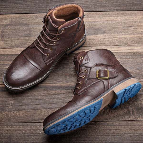 Urban Retro Riding Boots - Image 7