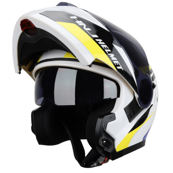 Leopard 989 Flip Up Bluetooth Helmet - Image 5