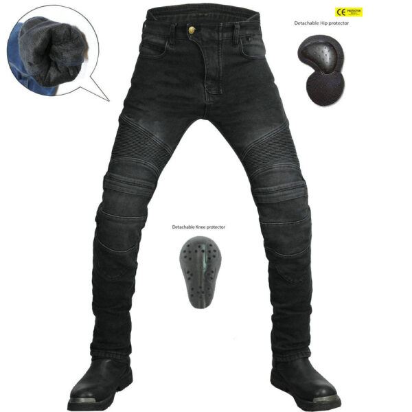 Revolution 13 Winter Waterproof Riding Jeans with CE Certified Protectors - Image 4