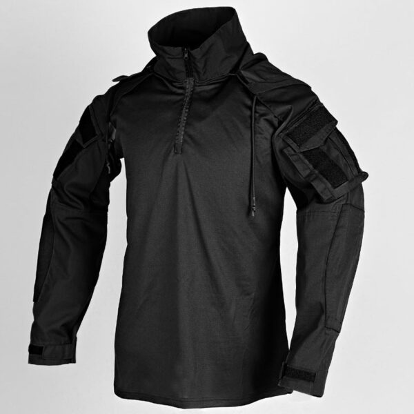 Men's Outdoor Tactical Short Sleeve Stand Jacket - Image 8