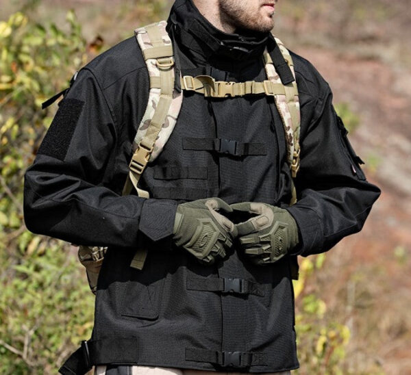 Men's Outdoor Windproof All-terrain Versatile Tactical Jacket - Image 7