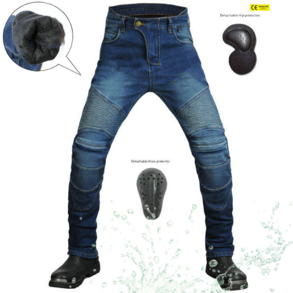 Revolution 13 Winter Waterproof Riding Jeans with CE Certified Protectors - Image 2