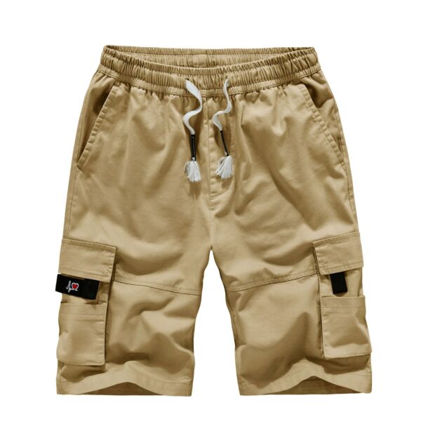 Men's Camo Pocket Print Casual Shorts - Image 2