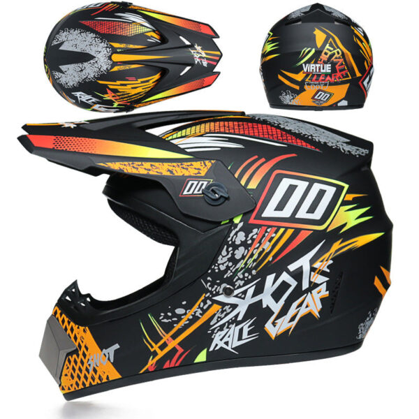 All-weather Off-Road Motorcycle Helmet Virtue Dirt Bike Racing Helmet - Image 2