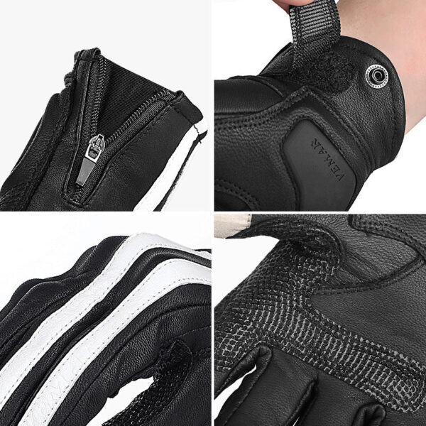 Motorcycle Leather Gloves For All Seasons - Image 5