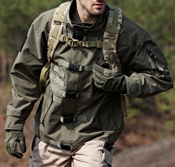 Men's Outdoor Windproof All-terrain Versatile Tactical Jacket - Image 3