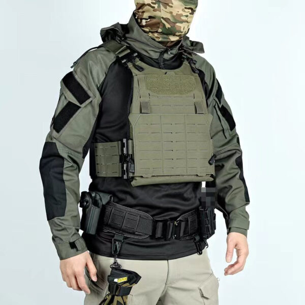 Men's Outdoor Tactical Short Sleeve Stand Jacket - Image 2