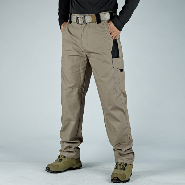 Men's Multi-pocket Tactical Waterproof Hiking Cargo Pants - Image 8