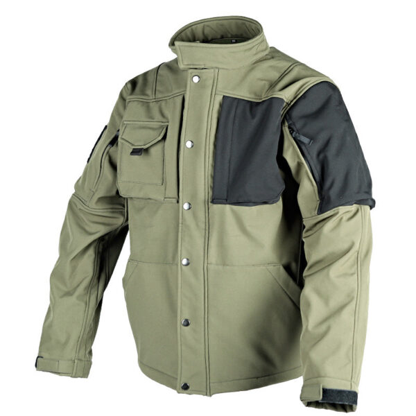 Men's Outdoor Windproof Wear-resistant Color Matching Jacket