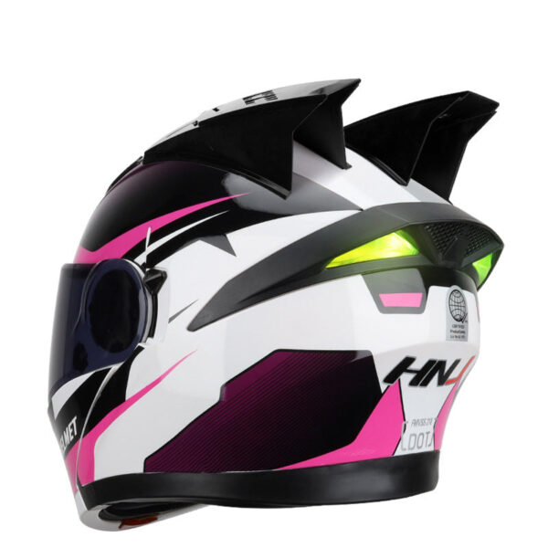 Leopard 989 Flip Up Bluetooth Helmet - Image 6