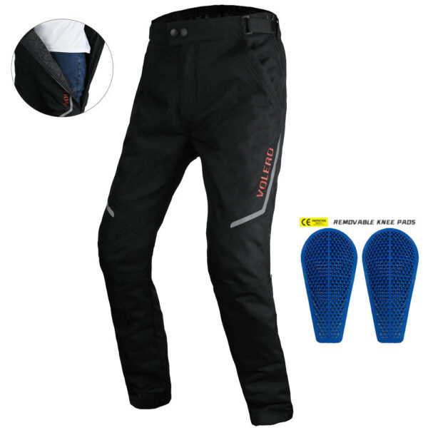 PK1 Winter Waterproof CE Armored Riding Pants - Image 3