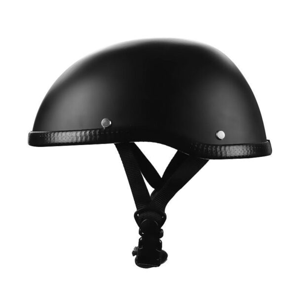 Vintage Motorcycle Half Face Helmet - Image 3