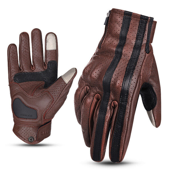 Motorcycle Leather Gloves For All Seasons
