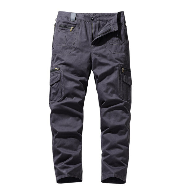 Mens outdoor zipper sports trousers - Image 8
