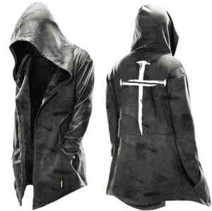Vintage Casual Long-sleeved Hoodie Jacket