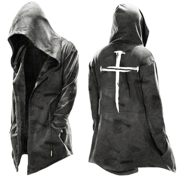 Vintage Casual Long-sleeved Hoodie Jacket