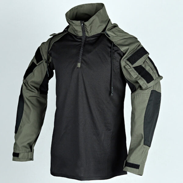 Men's Outdoor Tactical Short Sleeve Stand Jacket - Image 9