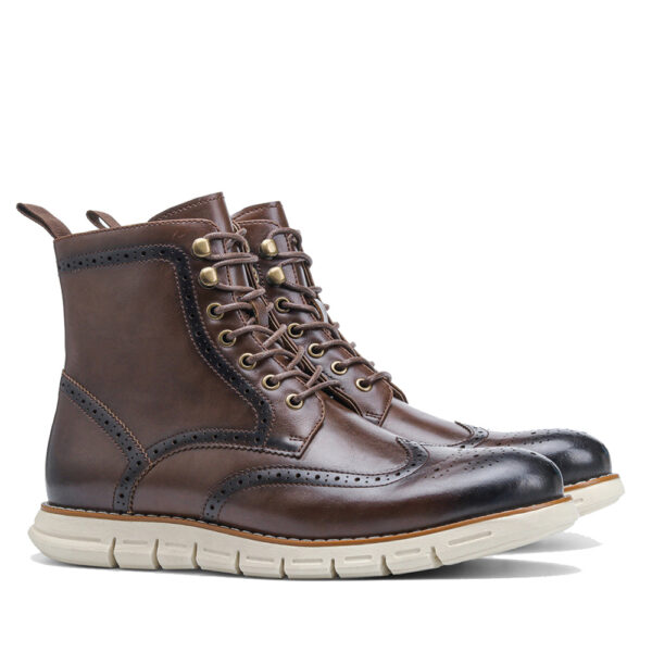 Racing Dawn Men's Brogue Boots - Image 6