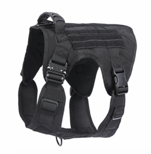 Adjustable German Shepherd Tactical Dog Harness Vest With Handle - Image 7