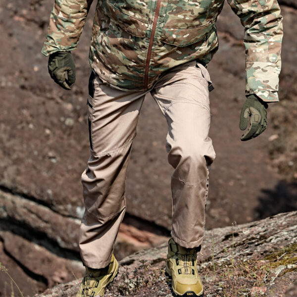 Men's Multi-pocket Tactical Waterproof Hiking Cargo Pants - Image 3