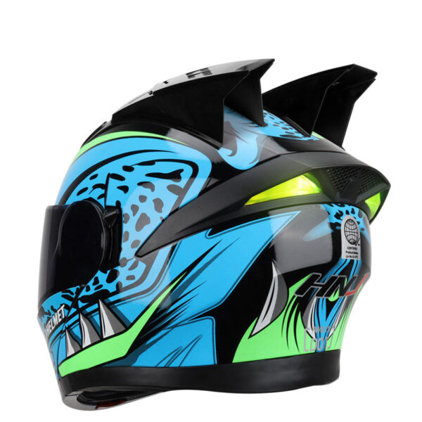 Leopard 989 Flip Up Bluetooth Helmet