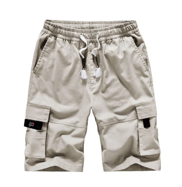 Men's Camo Pocket Print Casual Shorts - Image 3