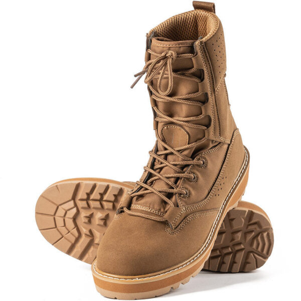 Men's Tiger Strike Leather Combat Boots - Image 8