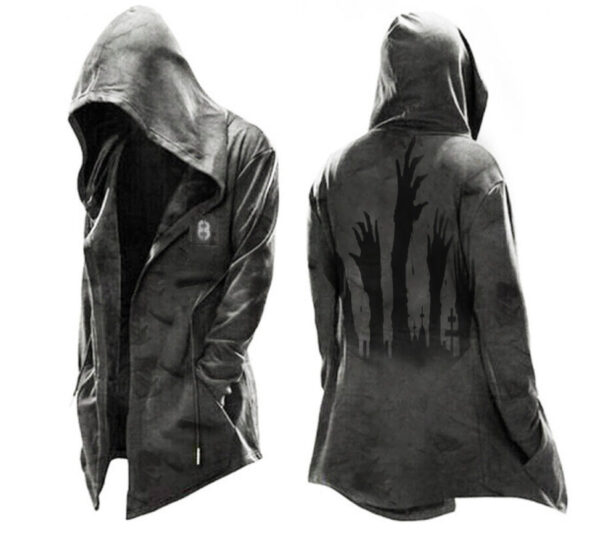 Vintage Casual Long-sleeved Hoodie Jacket - Image 5